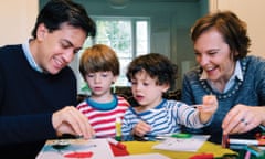 The Miliband family's Christmas card