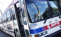 A Septa bus in Philadelphia.