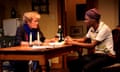 Janet Suzman and Khayalethu Anthony in Solomon and Marion – Anthony gave 'a magnificent performance'