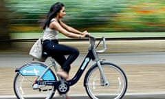 Boris bikes in London