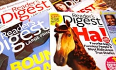 Copies of the Reader's Digest magazines are seen in Port Washington