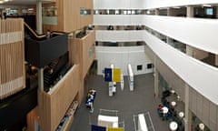 BCU Parkside Building Atrium