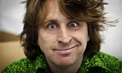 Milton Jones: 'writes with exuberance and a gag-a-heartbeat punning'.