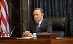 Kevin Spacey as Francis Underwood in a scene from House of Cards