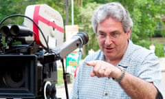 Harold Ramis on set of the Ice Harvest.