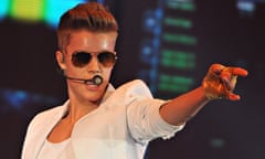 Justin Bieber performs at the Capital FM Arena, Nottingham