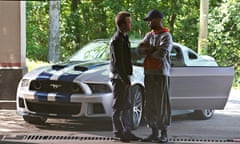 Aaron Paul as  'Ant and Dec's angry lost triplet' and Scott Mescudi in Need for Speed.