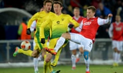 Eyes off the ball in Anzhi v AZ tonight.