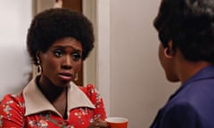Suffering racist secretary-draughts … Shirley (Sola Bamis) and Dawn (Teyonah Parris).