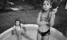 Amanda and her cousin Amy, Valdese, North Carolina, USA, 1990