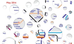 May 2014   Tube map covers Rachel Whiteread The hole of London