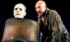 Patrick Stewart and Julian Bleach in RSC's The Tempest 2006