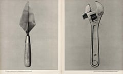 From Walker Evans, 'Beauties of the Common Tool', Fortune, July 1955.
