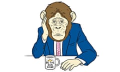 Rod Liddle Selfish Whining Monkeys digested illustration by Matt Blease