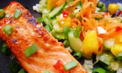 leftover apple recipe: Vietnamese style fish salad