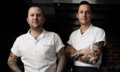 Ben Milgate and Elvis Abrahanowicz from Sydney's Porteno restaurant