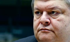 Greece's deputy prime minister and former finance minister Evangelos Venizelos