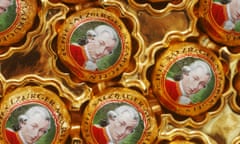 Mozartkugeln (Mozart chocolate balls), Austria