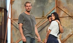 Falling star … Paul Walker in Brick Mansions.