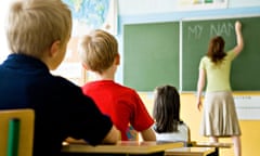 Children at school during lesson