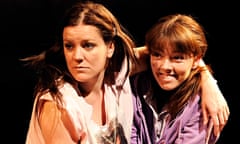 Olivia Poulet and Lisa Kerr in Top Girls by Caryl Churchill at Minerva theatre, Chichester