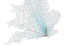 Internal migration to Brighton