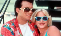 Christian Slater and Patricia Arquette in True Romance.