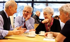 A chance to chat is all most people in retirement need to stay happy and healthy.