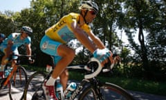 Race leader Vincenzo Nibali.