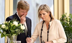 Dutch King Willem-Alexander and Queen Maxima