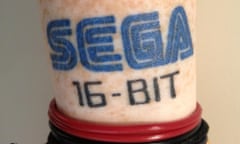 Sega 16-bit tattoo