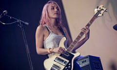 Jenny Lee Lindberg from Warpaint