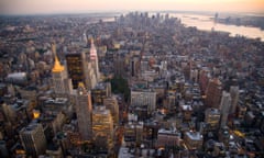 New York City aerial view