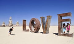 The Burning Man Festival takes place in Black Rock City, Nevada.