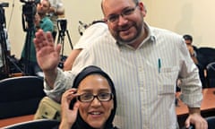 Jason Rezaian and wife