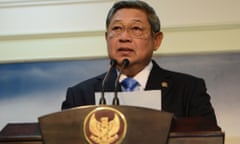 Indonesian President Susilo Bambang Yudhoyono. 