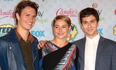 Shailene Woodley, Ansel Elgort, Nat Wolff Teen Choice Awards