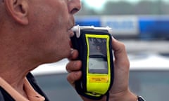 Police breathalyser