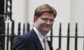 Danny Alexander at Downing Street