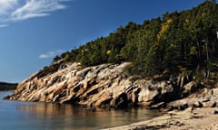 Beach in Maine