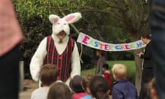 Easter bunny at the Easter Greg Hunt A Rational Fear