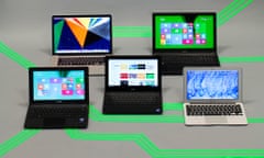 laptops, chromebooks and macbooks