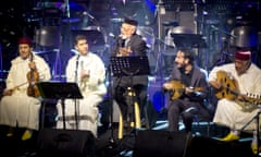 Rabbi Haim Louk with Chabab Andalus at the Jerusalem Sacred Music festival