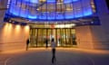 Broadcasting House at night