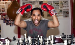 Rhik Sammader tries chessboxing at Islington Boxing Club in north London