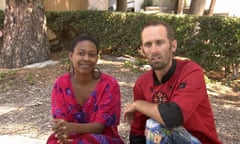 Danièle Watts and Brian Lucas speak during an interview with KABC-TV in LA, 14 September, 2014.