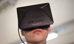 Oculus Rift headset