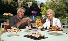 Paul Hollywood and Mary Berry from the hit show Great British Bake Off