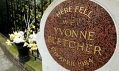 Memorial to Yvonne Fletcher
