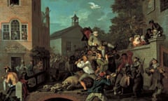 Chairing the Member, from The Humours of an Election, William Hogarth